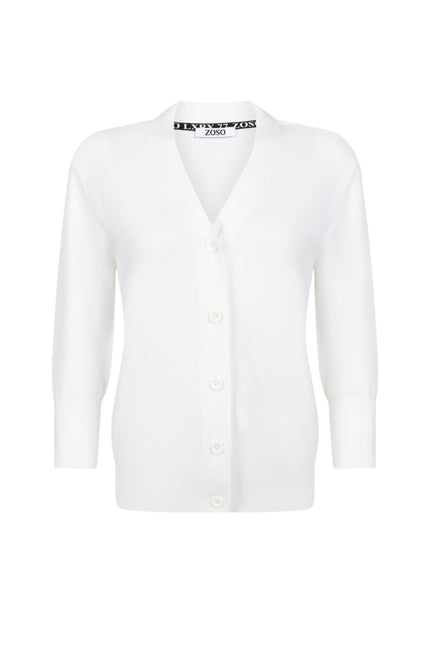 Zoso Vest Verona White 262 Stretchshop.nl