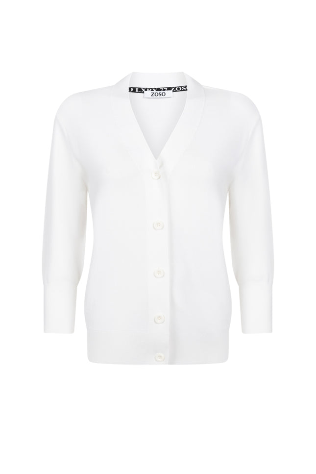 Zoso Vest Verona White 262 Stretchshop.nl