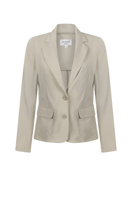 Zoso Travel Blazer Chantal Sage 262 Stretchshop.nl