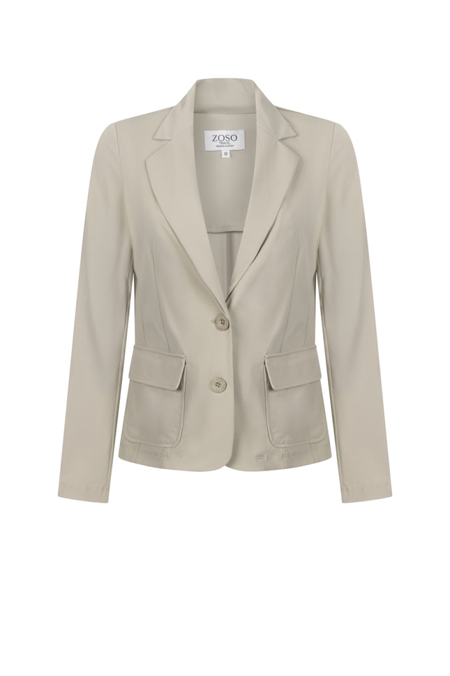 Zoso Travel Blazer Chantal Sage 262 Stretchshop.nl