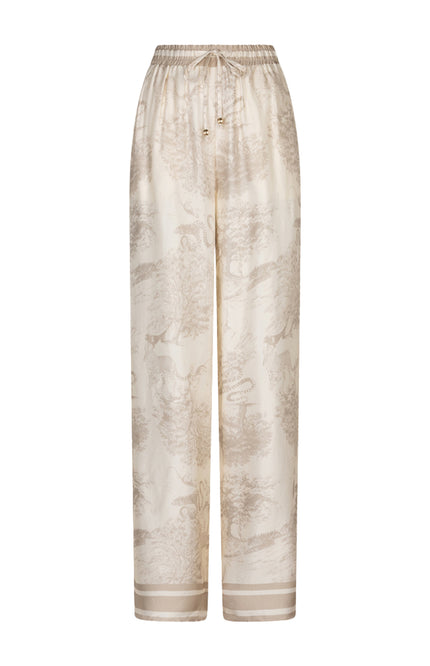 EsQualo Broek Safari Print HS26.14227 Stretchshop.nl