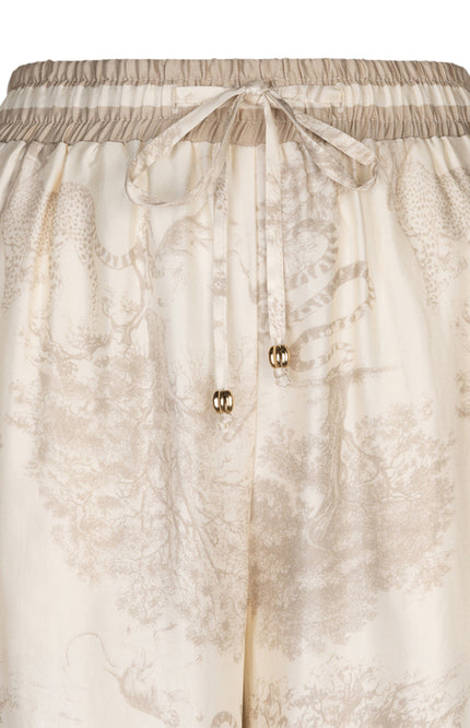 EsQualo Broek Safari Print HS26.14227 Stretchshop.nl