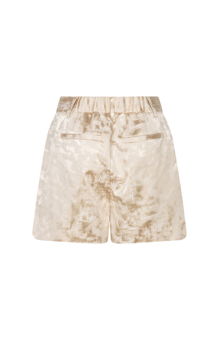 EsQualo Short Jacquard Natural HS26.17209 Stretchshop.nl