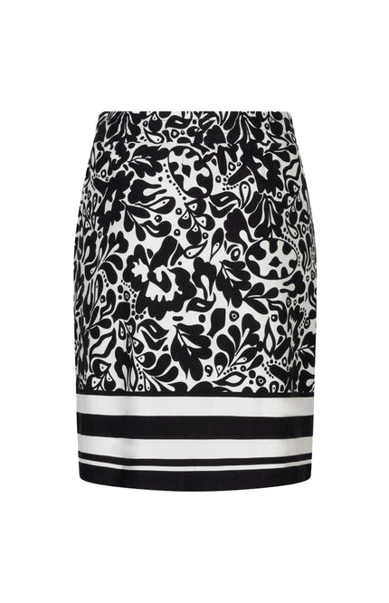 EsQualo Rok Golden Print HS26.30203 Stretchshop.nl