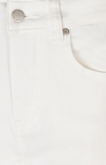 EsQualo Jeans Denim Wide Offwhite HS26.12212 Stretchshop.nl