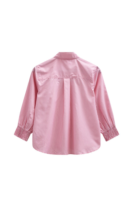 Freequent Blouse Fqevalina Wild Orchid Star Offwhite 207661 Stretchshop.nl