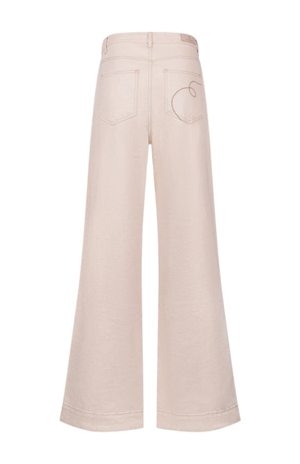 Nukus Jeans Abby Offwhite NKF09095 Stretchshop.nl