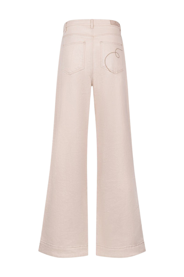 Nukus Jeans Abby Offwhite NKF09095 Stretchshop.nl