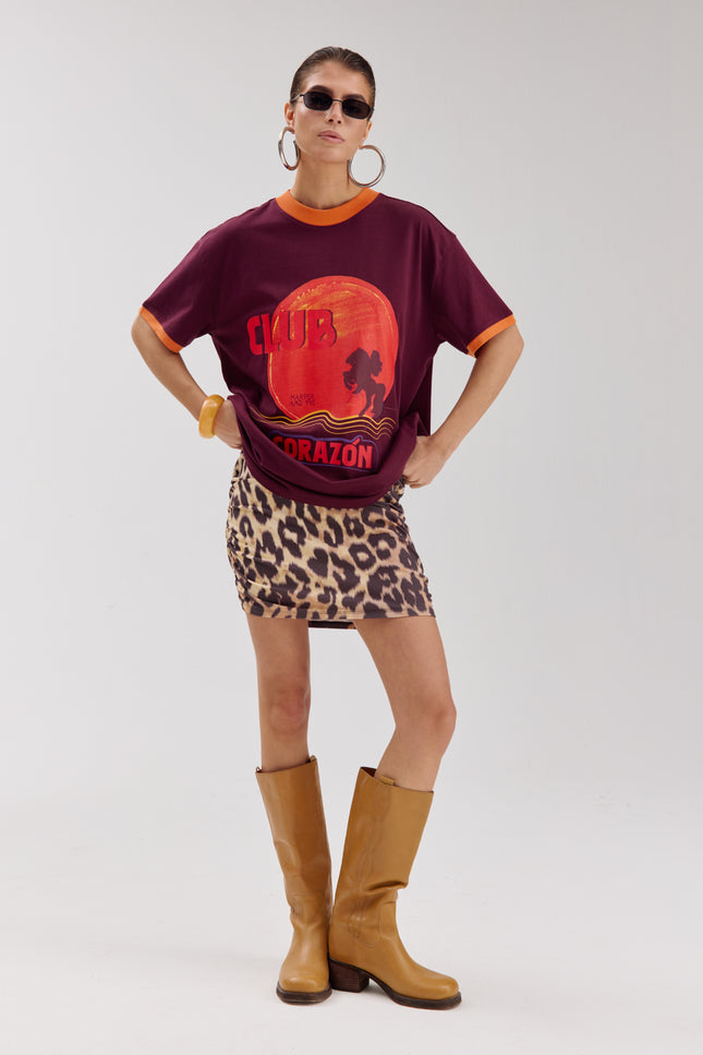 Harper & Yve Rok Joey Lexie Leopard Light SS6T002 Stretchshop.nl