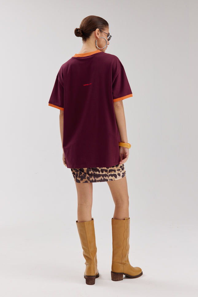 Harper & Yve T-Shirt Clubcorazon Winetasting SS6Y307 Stretchshop.nl