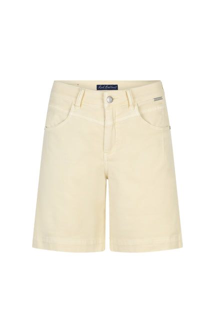 Red Button Short Kate Butter Yellow SRB4938 Stretchshop.nl