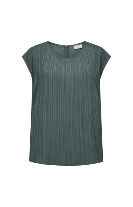 Freequent Blouse Fqgrsvalse Dark Forest 207685 Stretchshop.nl