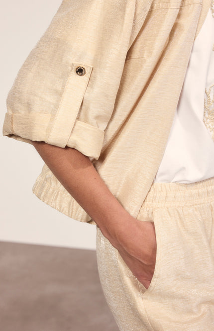 Tramontana Jacket Shimmer Pebble C06-20-801 3 Stretchshop.nl