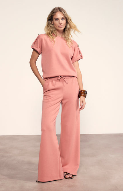 Tramontana Broek Technical Sweat Dusty Rose C09-20-101 3 Stretchshop.nl