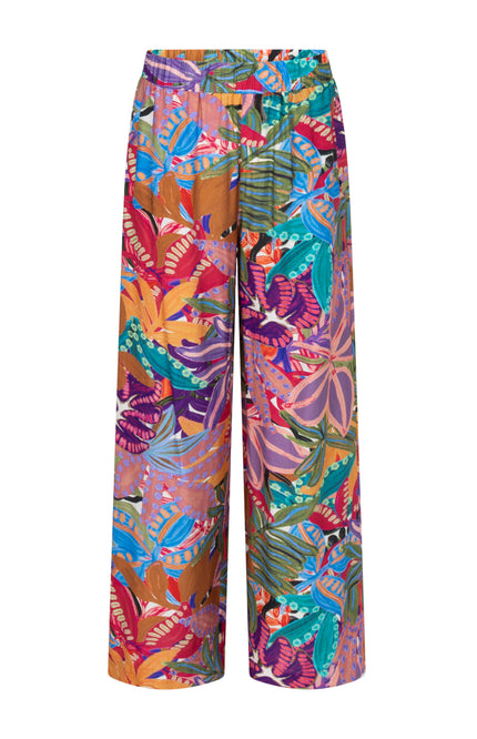 Tramontana Broek Electric Print Multi Colours C29-20-101 4 Stretchshop.nl