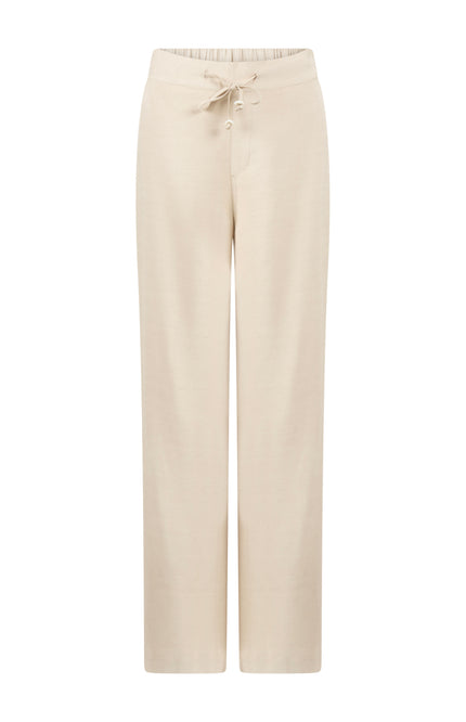 Tramontana Broek Linen Blend Pebble C30-20-101 4 Stretchshop.nl