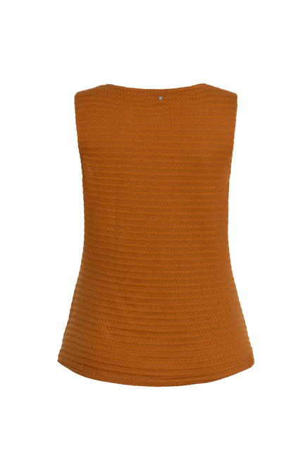 Tramontana Top Twisted Neckline Kombucha C45-20-401 4 Stretchshop.nl