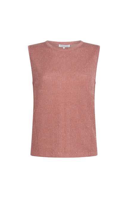 Tramontana Top Jumper Sequins Dusty Rose C46-20-602 3 Stretchshop.nl