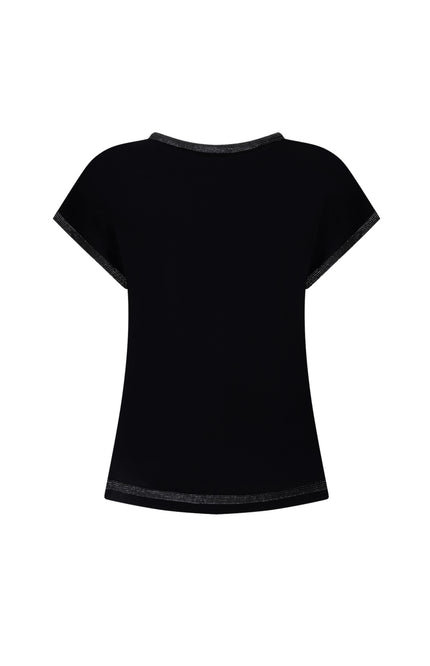 Zoso Travel Blouse Annika Black 263 Stretchshop.nl