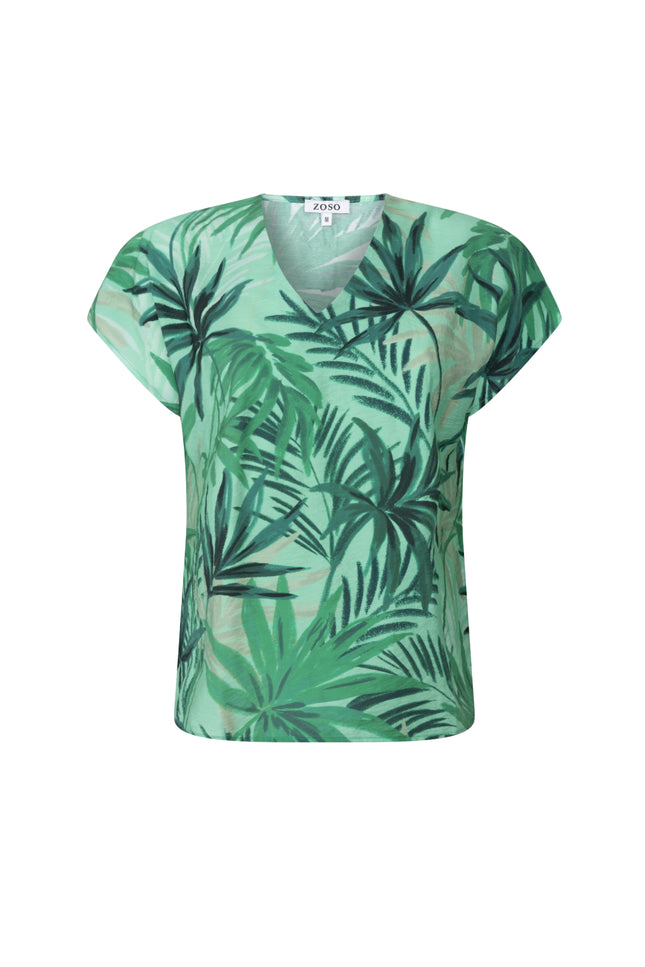 Zoso Blouse Anouk Mint Green 263 Stretchshop.nl