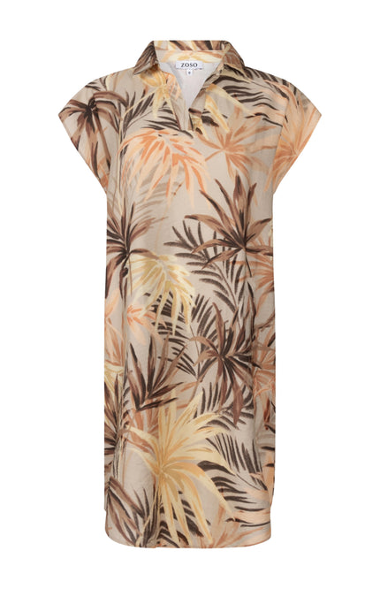 Zoso Jurk Bibi Sand Apricot 263 Stretchshop.nl