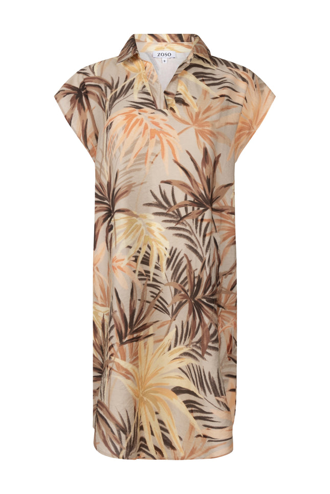 Zoso Jurk Bibi Sand Apricot 263 Stretchshop.nl