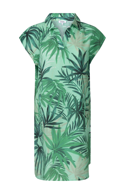 Zoso Jurk Bibi Mint Green 263 Stretchshop.nl