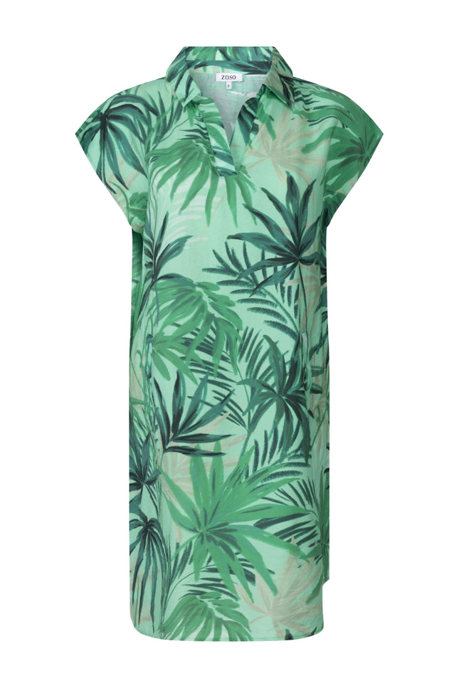 Zoso Jurk Bibi Mint Green 263 Stretchshop.nl