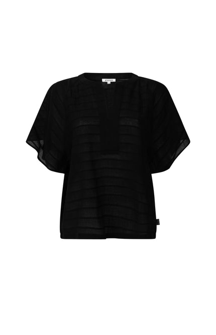 Zoso Blouse Desi Black 263 Stretchshop.nl