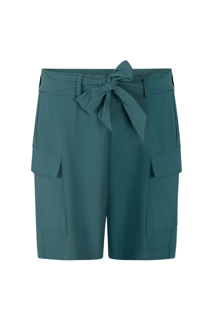 Zoso Travel Short Dion Green 263 Stretchshop.nl