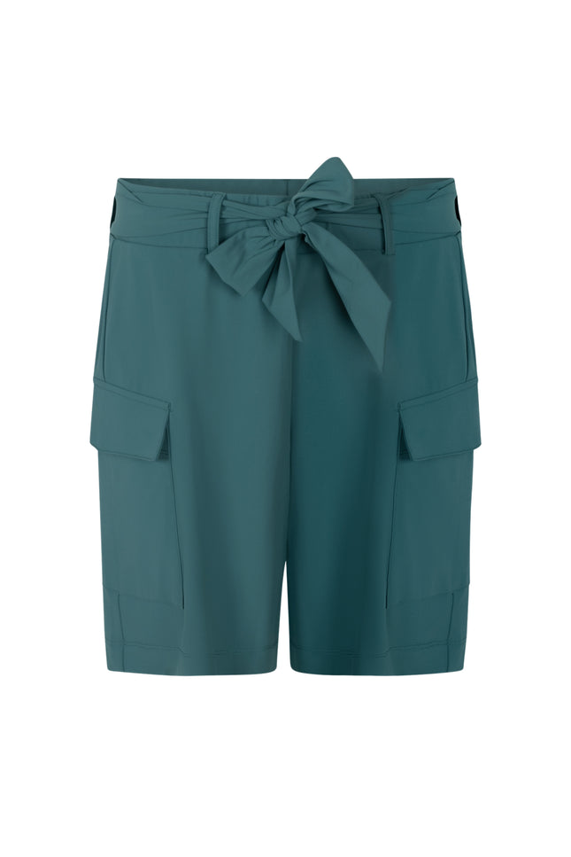 Zoso Travel Short Dion Green 263 Stretchshop.nl