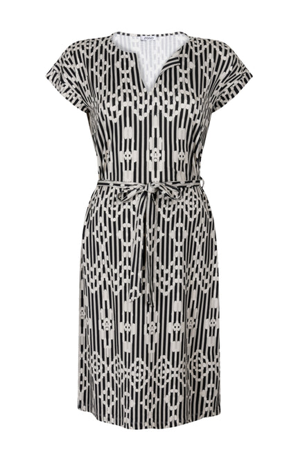 Zoso Jurk Ella Black Sand 263 Stretchshop.nl