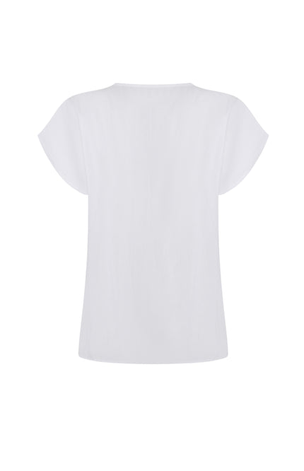 Zoso Blouse Emma White 263 Stretchshop.nl