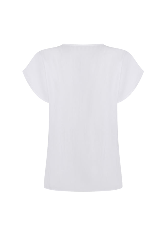 Zoso Blouse Emma White 263 Stretchshop.nl