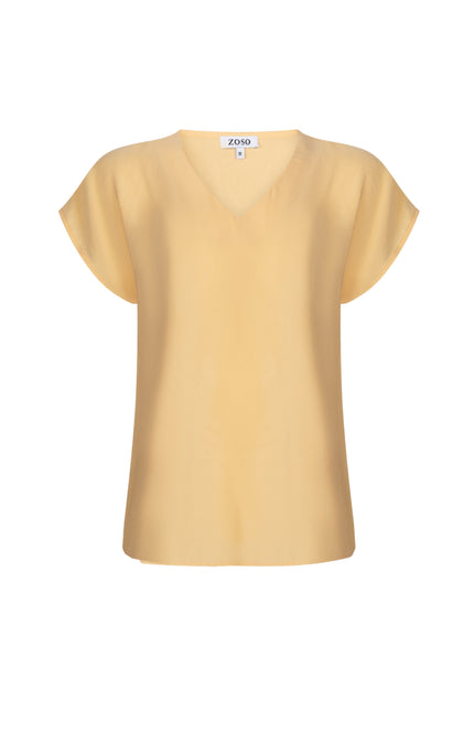 Zoso Blouse Emma Apricot 263 Stretchshop.nl