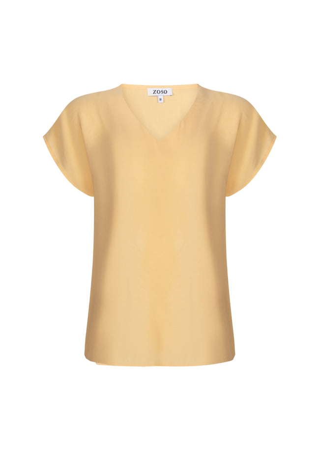 Zoso Blouse Emma Apricot 263 Stretchshop.nl