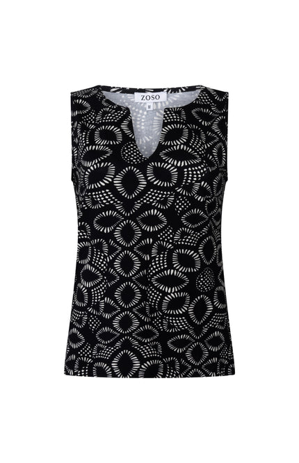Zoso Top Eva Black 263 Stretchshop.nl