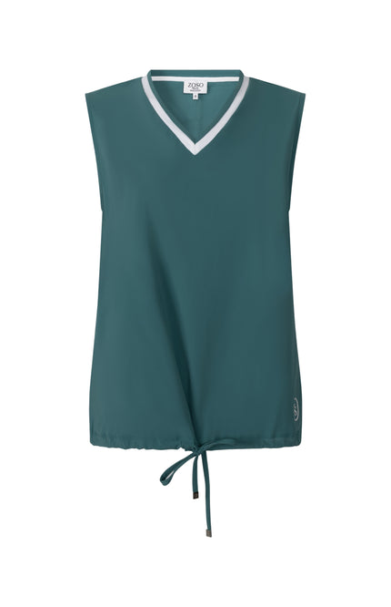 Zoso Travel Top Indy Green 263 Stretchshop.nl