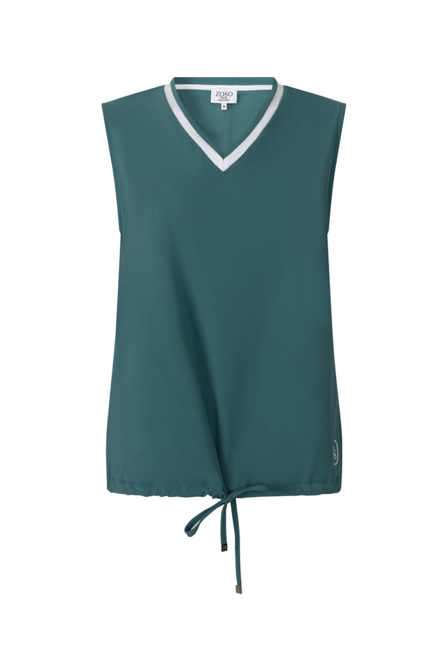 Zoso Travel Top Indy Green 263 Stretchshop.nl