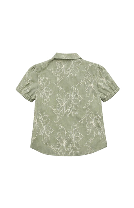 Elvira Casuals Blouse Nadia Sage Stretchshop.nl