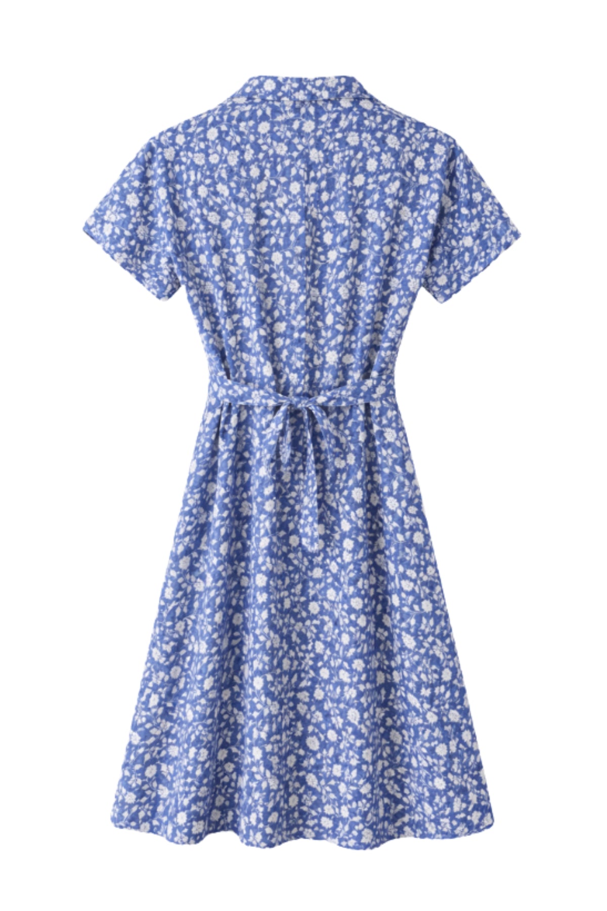 Elvira Casuals jurk Sophia met Griekse bloemenprint, licht en luchtig, perfect voor zomerse gelegenheden.