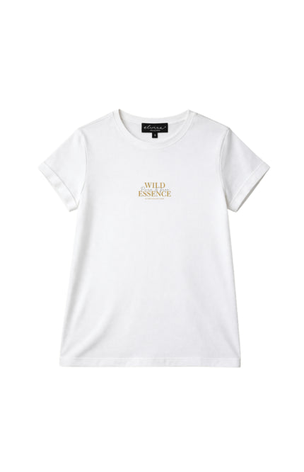 Elvira Casuals T-shirt Wild Essence Offwhite Stretchshop.nl