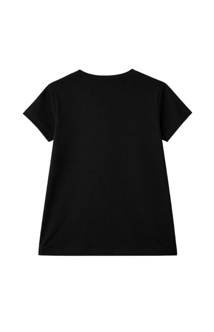 Elvira Casuals T-shirt Wild Essence Black Stretchshop.nl