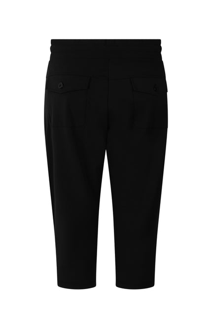 Zoso Travel Broek Capri Linda Black 263 Stretchshop.nl
