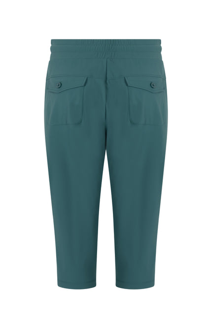 Zoso Travel Broek Capri Linda Green 263 Stretchshop.nl