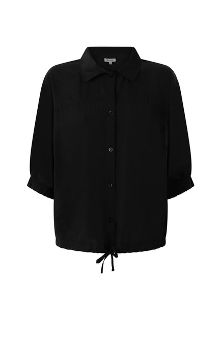 Zoso Blouse Lisa Black 263 Stretchshop.nl