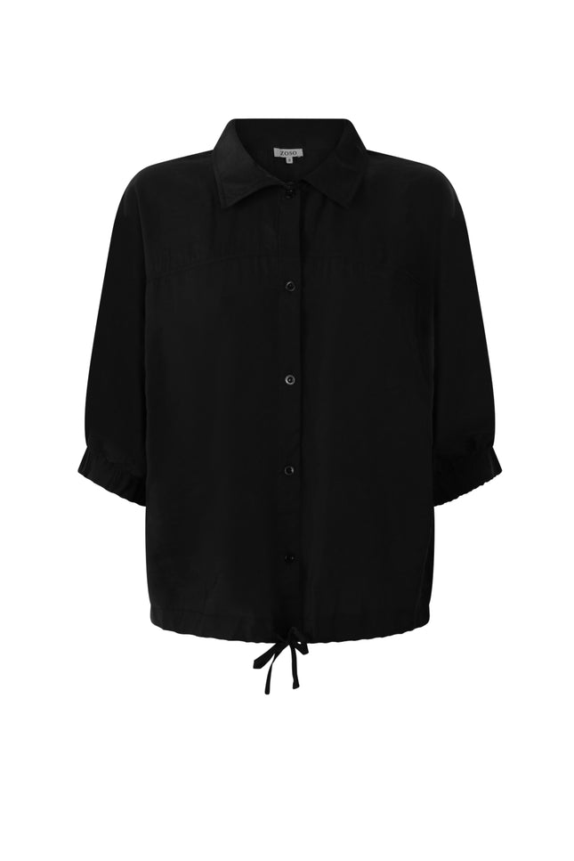 Zoso Blouse Lisa Black 263 Stretchshop.nl
