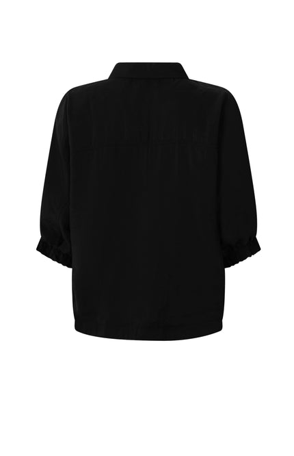 Zoso Blouse Lisa Black 263 Stretchshop.nl