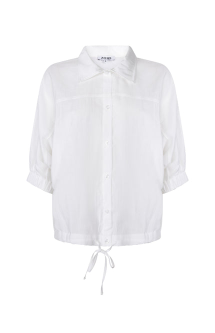 Zoso Blouse Lisa White 263 Stretchshop.nl