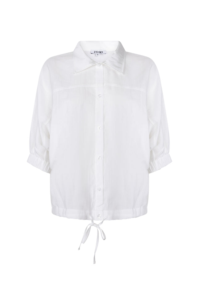 Zoso Blouse Lisa White 263 Stretchshop.nl